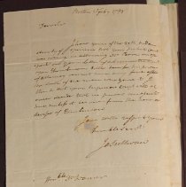 Elizabeth Sparhawk Petition 
James Sullivan to Jonathan Warner